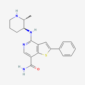 molecular formula C20H22N4OS B3030483 Chk1-IN-2 