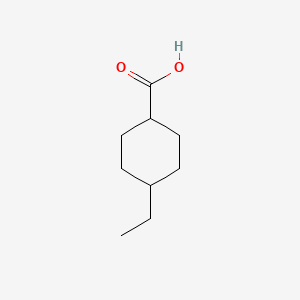 molecular formula C9H16O2 B3030492 trans-4-Ethylcyclohexanecarboxylic acid CAS No. 91328-77-7