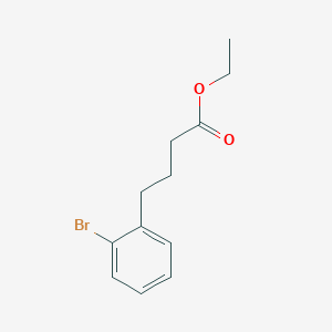 molecular formula C12H15BrO2 B3030505 Ethyl 4-(2-bromophenyl)butanoate CAS No. 914226-08-7