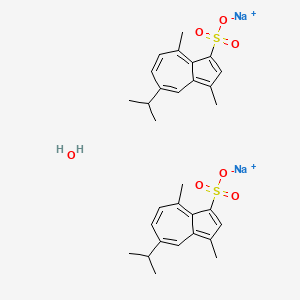 Sodium 5-isopropyl-3,8-dimethylazulene-1-sulfonate hemihydrate