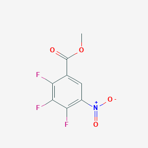 molecular formula C8H4F3NO4 B3030552 Methyl 2,3,4-trifluoro-5-nitrobenzoate CAS No. 918321-24-1