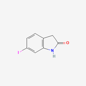 molecular formula C8H6INO B3030561 6-Iodoindolin-2-one CAS No. 919103-45-0