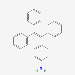 molecular formula C26H21N B3030565 4-(1,2,2-Triphenylvinyl)aniline CAS No. 919789-80-3
