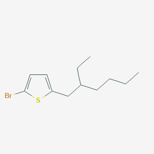 molecular formula C12H19BrS B3030592 2-Bromo-5-(2-ethylhexyl)thiophene CAS No. 925899-21-4