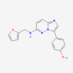 molecular formula C17H14N4O2 B3030602 IRAK inhibitor 2 CAS No. 928333-30-6