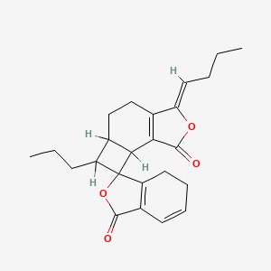 molecular formula C24H28O4 B3030605 Angelicide 