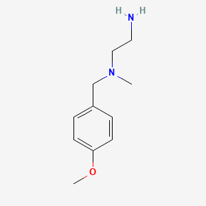 molecular formula C11H18N2O B3030629 N*1*-(4-Methoxy-benzyl)-N*1*-methyl-ethane-1,2-diamine CAS No. 933737-03-2