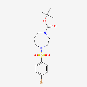 4-Boc-1-[(4-bromobenzene)sulfonyl]homopiperazine
