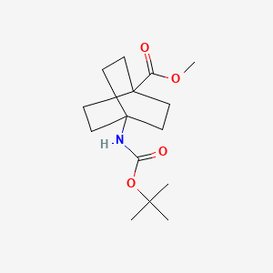 Methyl 4-((tert-butoxycarbonyl)amino)bicyclo[2.2.2]octane-1-carboxylate
