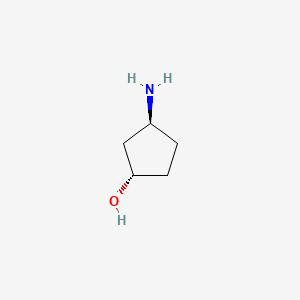 molecular formula C5H11NO B3030727 (1S,3S)-3-Aminocyclopentanol CAS No. 946593-67-5