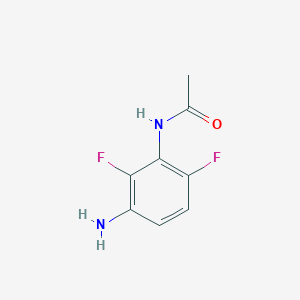 molecular formula C8H8F2N2O B3030728 N-(3-Amino-2,6-difluorophenyl)acetamide CAS No. 946826-47-7