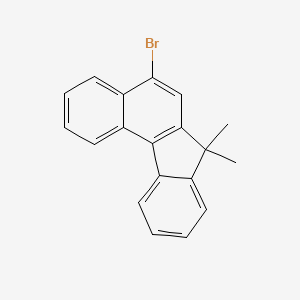 molecular formula C19H15B B3030764 5-Bromo-7,7-dimethyl-7H-Benzo[c]fluorene CAS No. 954137-48-5