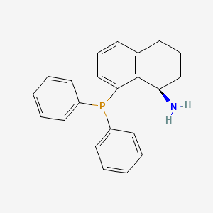 (R)-8-(Diphenylphosphino)-1,2,3,4-tetrahydronaphthalen-1-amine