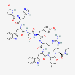 salmon gonadotropin releasing hormone D-arg6 analog ethyl amide