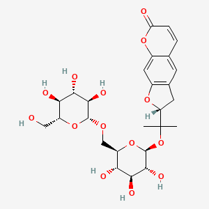 molecular formula C26H34O14 B3030831 Decuroside I 