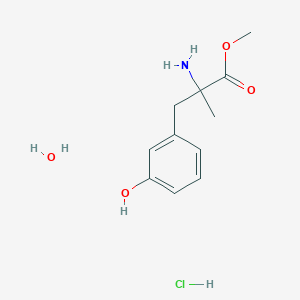alpha-Methyl-DL-m-tyrosine methyl ester hydrochloride monohydrate