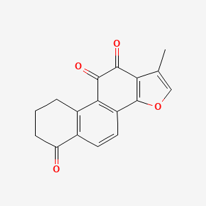molecular formula C17H12O4 B3030839 Nortanshinone 