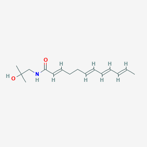 molecular formula C16H25NO2 B3030841 Hydroxy-Beta-Sanshool CAS No. 97465-69-5