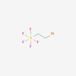 molecular formula C2H4BrF5S B3030932 Sulfur,(2-bromoethyl)pentafluoro-, (OC-6-21)- CAS No. 109050-54-6