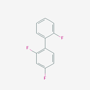molecular formula C12H7F3 B3030950 2,2',4-Trifluoro-1,1'-biphenyl CAS No. 115245-05-1