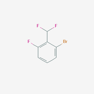 1-Bromo-2-(difluoromethyl)-3-fluorobenzene