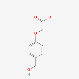 molecular formula C10H12O4 B3030962 methyl 2-[4-(hydroxymethyl)phenoxy]acetate CAS No. 117048-44-9