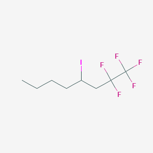 molecular formula C8H12F5I B3030968 4-Iodo-1,1,1,2,2-pentafluorooctane CAS No. 117539-28-3