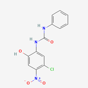 1-(5-Chloro-2-hydroxy-4-nitrophenyl)-3-phenylurea