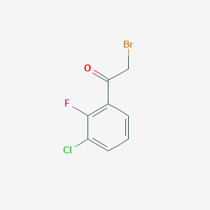 2-Bromo-1-(3-chloro-2-fluorophenyl)ethanone