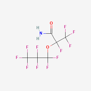 2,3,3,3-Tetrafluoro-2-(1,1,2,2,3,3,3-heptafluoropropoxy)propanamide