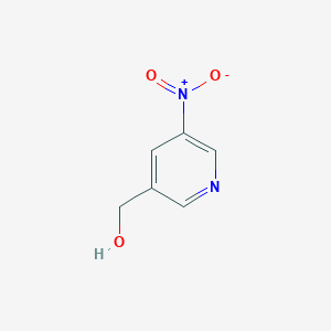 molecular formula C6H6N2O3 B3031046 (5-Nitropyridin-3-yl)methanol CAS No. 131747-58-5