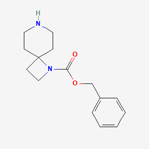 molecular formula C15H20N2O2 B3031051 Benzyl 1,7-diazaspiro[3.5]nonane-1-carboxylate CAS No. 1334499-81-8