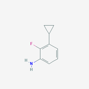 3-Cyclopropyl-2-fluoro-phenylamine