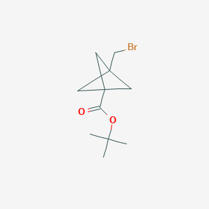 Tert-butyl 3-(bromomethyl)bicyclo[1.1.1]pentane-1-carboxylate