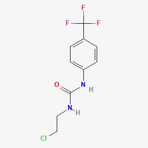 1-(2-Chloroethyl)-3-[4-(trifluoromethyl)phenyl]urea