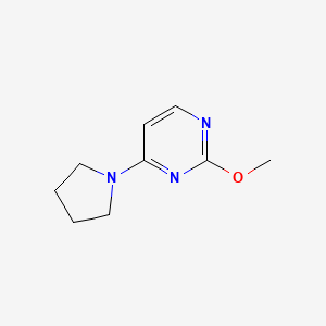 2-Methoxy-4-pyrrolidinopyrimidine