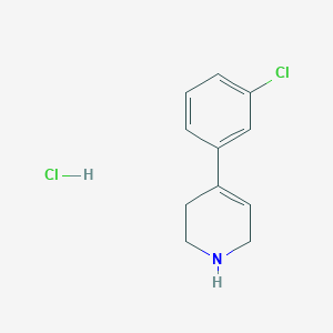 4-(3-Chlorophenyl)-1,2,3,6-tetrahydropyridine Hydrochloride