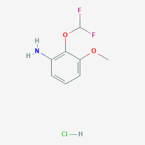 2-(Difluoromethoxy)-3-methoxyaniline hydrochloride