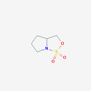 3a,4,5,6-tetrahydro-3H-pyrrolo[1,2-c]oxathiazole 1,1-dioxide