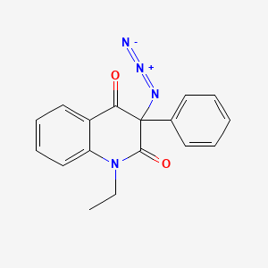 3-Azido-1-ethyl-3-phenylquinoline-2,4-dione