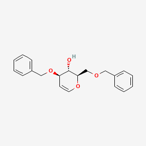 (2R,3S,4R)-4-phenylmethoxy-2-(phenylmethoxymethyl)-3,4-dihydro-2H-pyran-3-ol