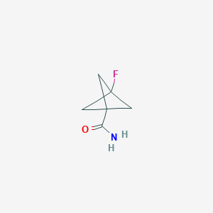 3-Fluorobicyclo[1.1.1]pentane-1-carboxamide