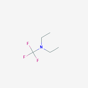 molecular formula C5H10F3N B3031115 (Trifluoromethyl)diethylamine CAS No. 1481-55-6