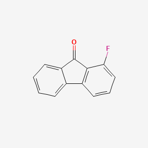 molecular formula C13H7FO B3031122 1-Fluoro-9h-fluoren-9-one CAS No. 1514-16-5