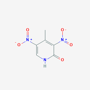 molecular formula C6H5N3O5 B3031134 2-Hydroxy-4-methyl-3,5-dinitropyridine CAS No. 15889-26-6