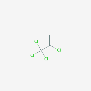 molecular formula C3H2Cl4 B3031152 1-Propene, 2,3,3,3-tetrachloro- CAS No. 16500-91-7