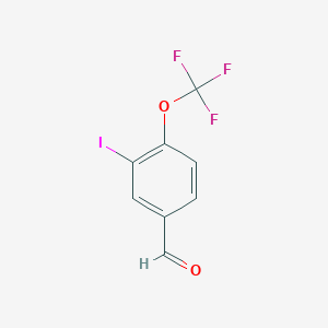 3-Iodo-4-(trifluoromethoxy)benzaldehyde