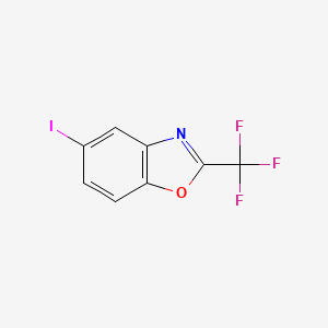 5-Iodo-2-(trifluoromethyl)-1,3-benzoxazole