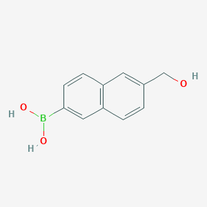6-(Hydroxymethyl)naphthalene-2-boronic acid