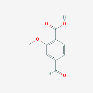 molecular formula C9H8O4 B3031207 4-Formyl-2-methoxybenzoic acid CAS No. 194928-58-0